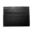 Lorello RFID Blocking Leather Card Caddy - Midnight Black